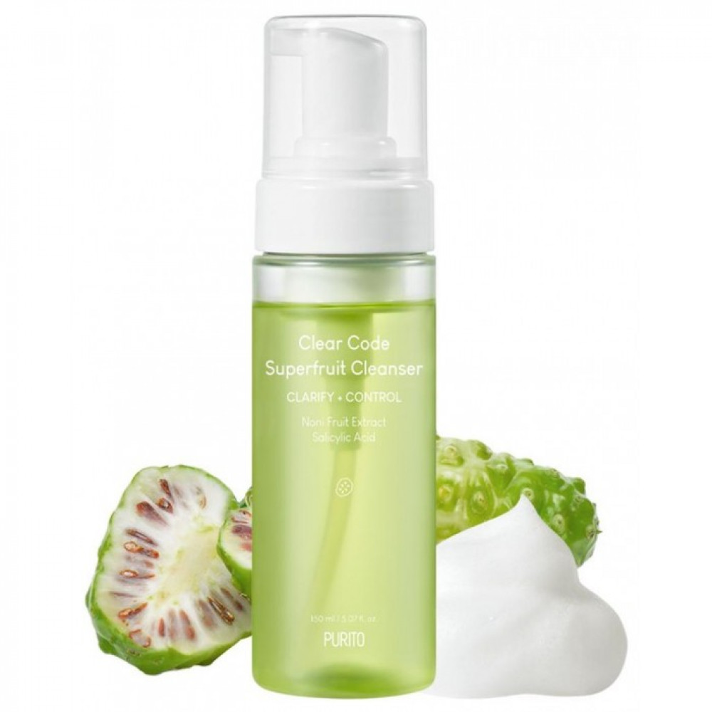 Пінка для глибокого очищення шкіри - Purito Clear Code Superfruit Cleanser фото 2