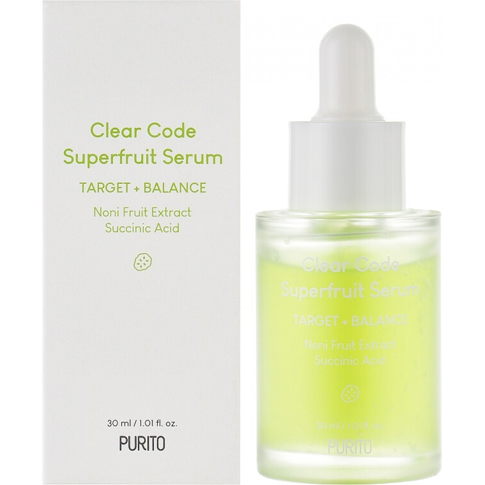 Сыворотка для проблемной кожи - Purito Clear Code Superfruit Serum фото 2