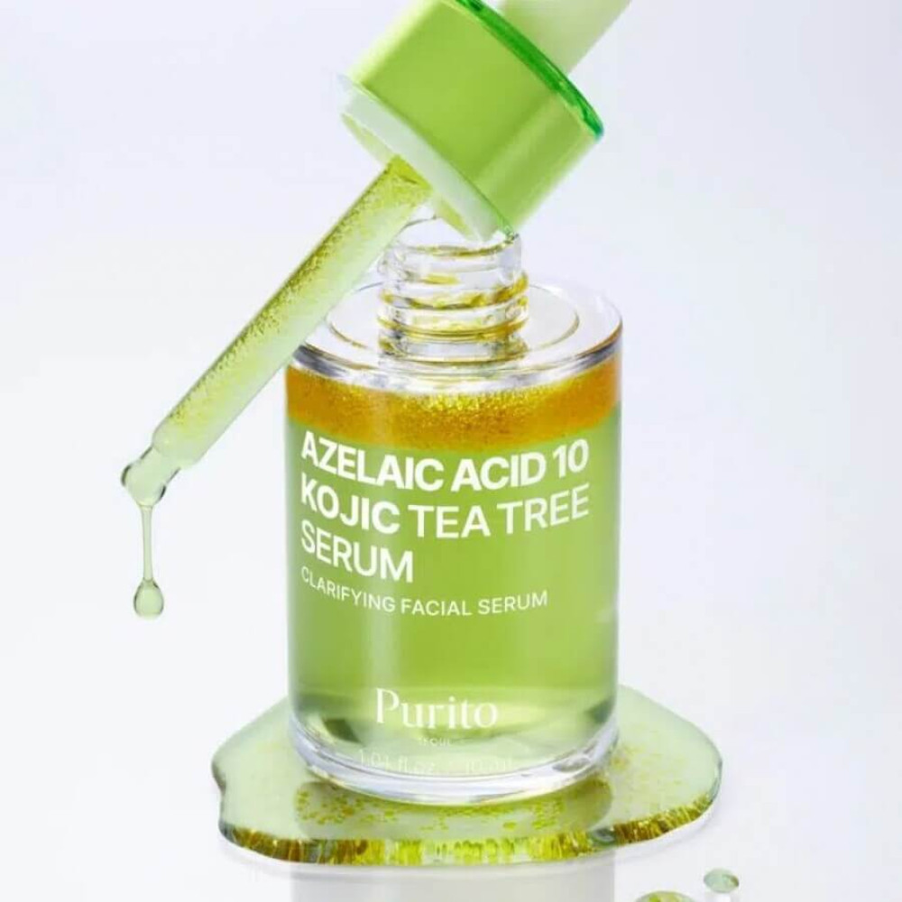 Сыворотка с азелаиновой кислотой и чайным деревом - Purito Seoul Azelaic Acid 10 Kojic Tea Tree Serum фото 4