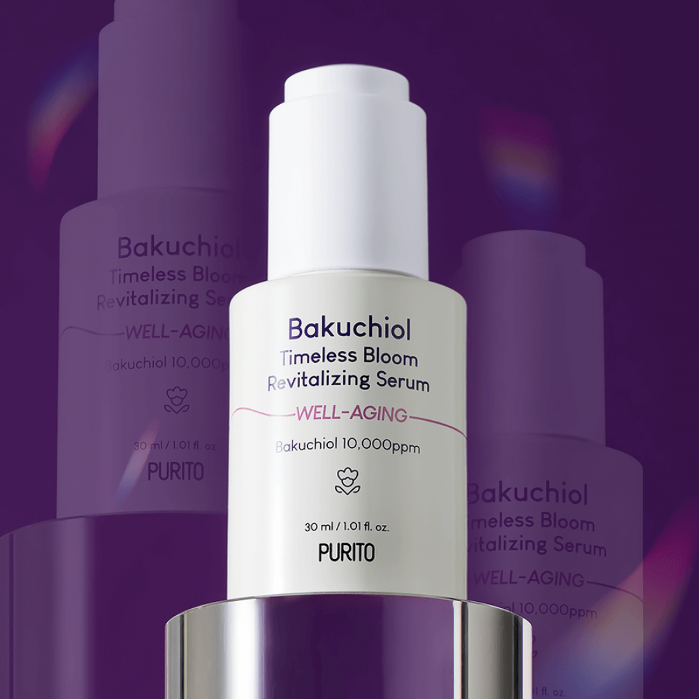 Сироватка з бакучіолом відновлювальна - Purito Bakuchiol Timeless Bloom Revitalizing Serum  фото 2