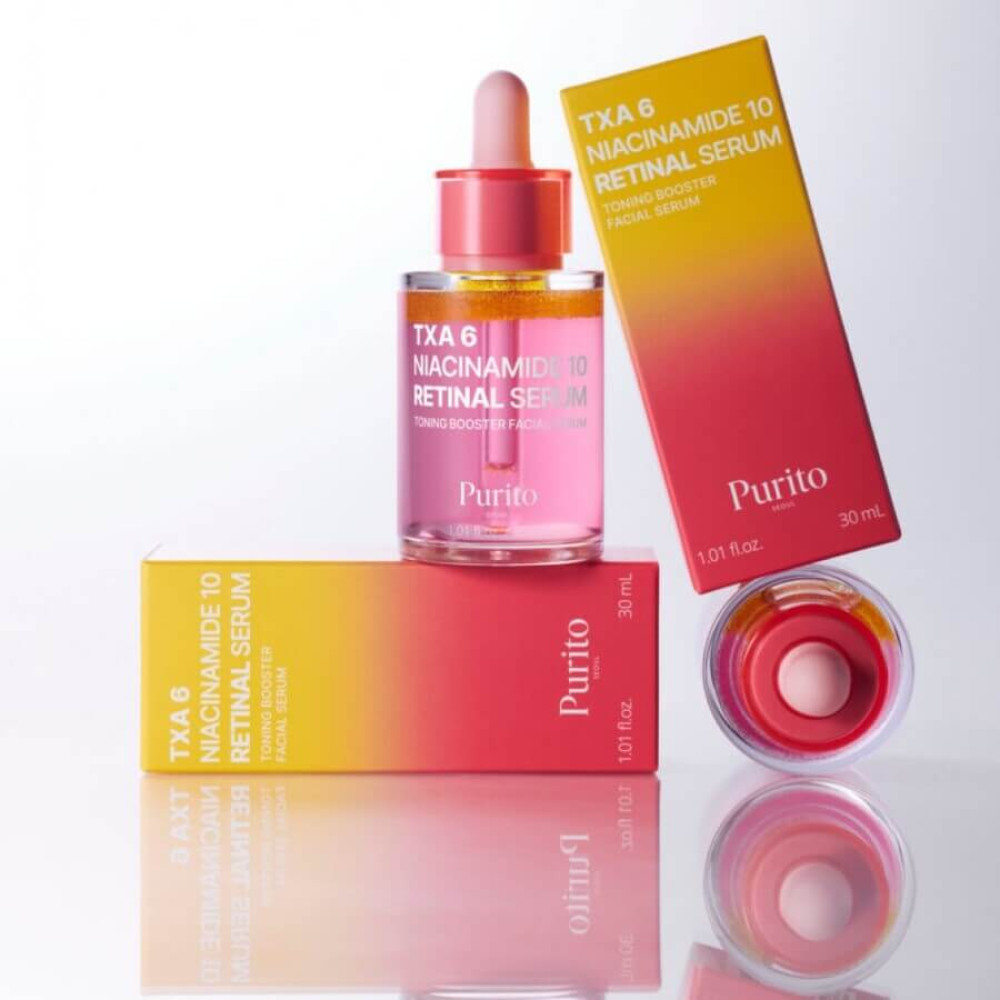 Сыворотка с ниацинамидом и ретиналем - Purito Seoul TXA 6 Niacinamide 10 Retinal Serum фото 2