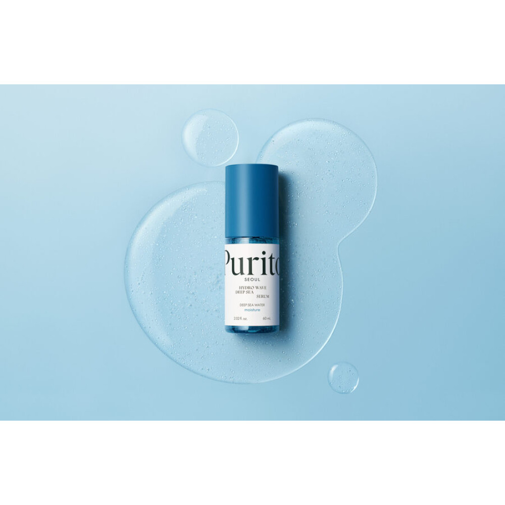 Увлажняющая сыворотка с морской водой - Purito Seoul Hydro Wave Deep Sea Serum фото 2