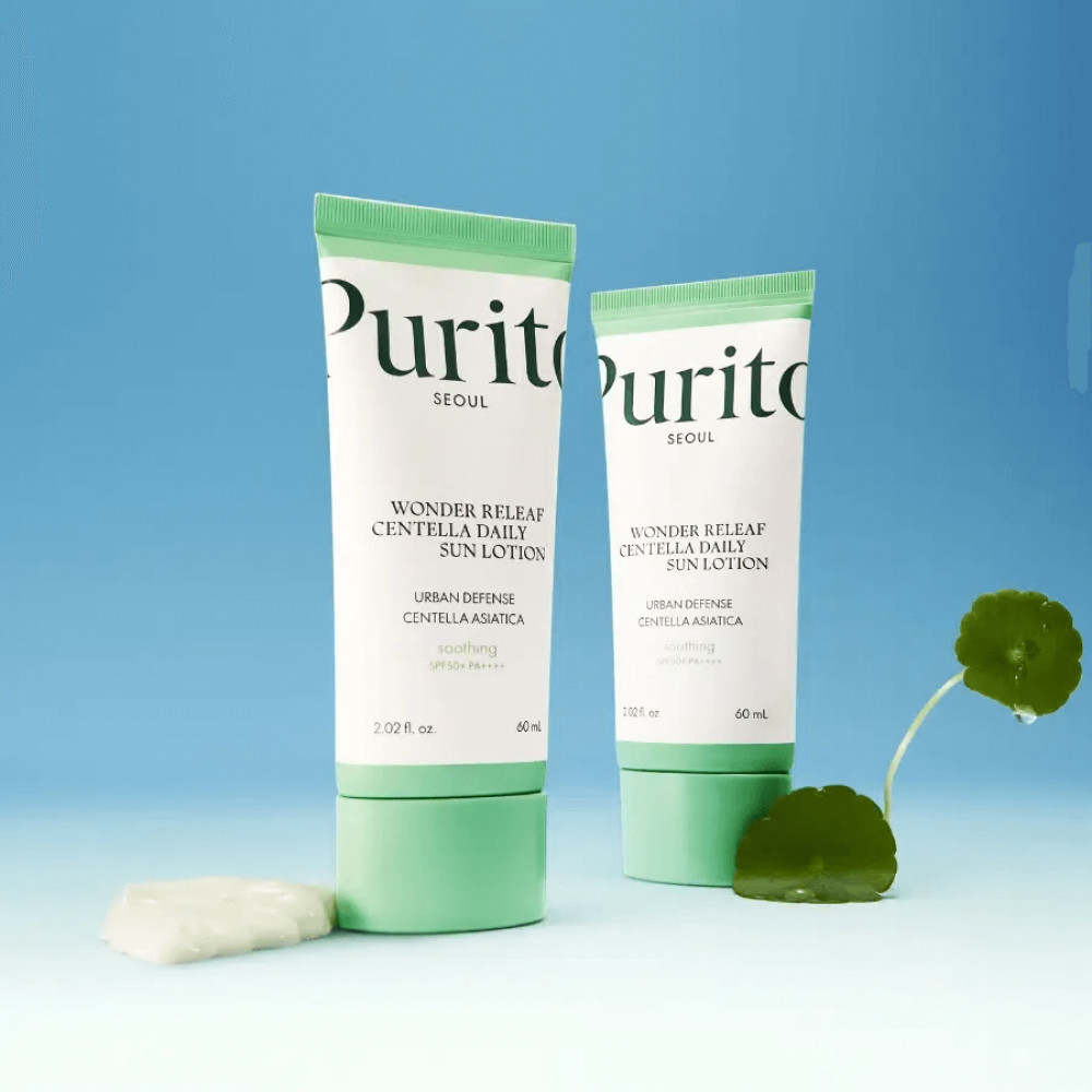 Сонцезахисний лосьйон для обличчя - Purito Seoul Wonder Releaf Centella Daily Sun Lotion SPF50+ фото 2