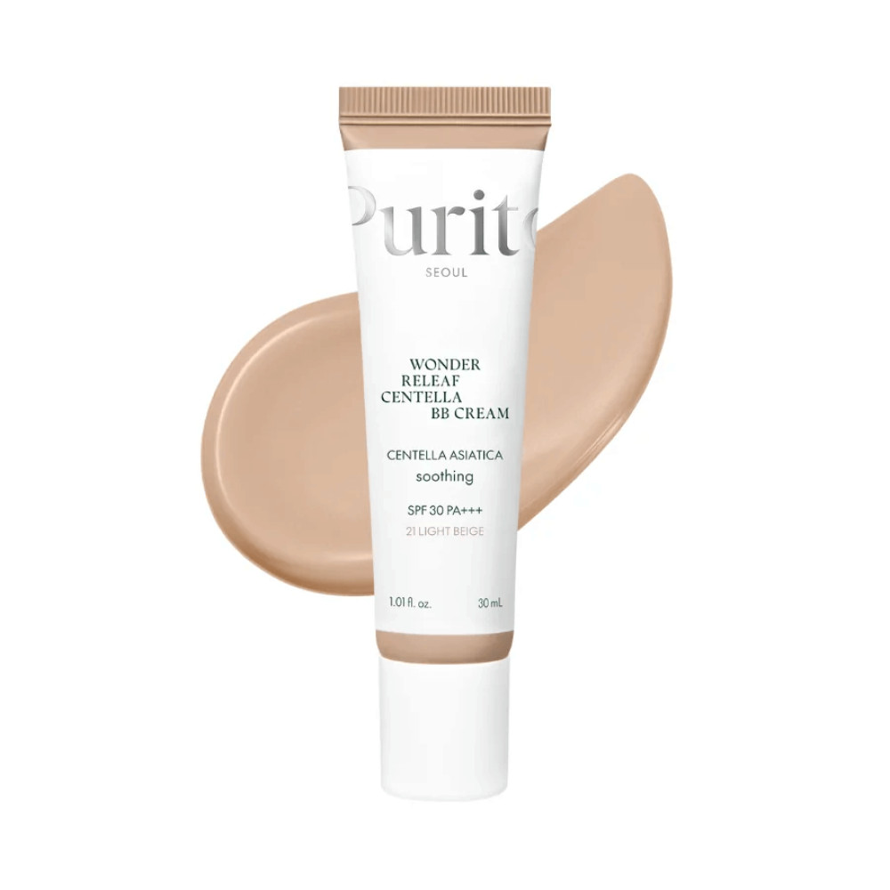 ВВ крем с экстрактом центеллы - Purito Seoul Wonder Releaf Centella BB Cream (№21 Light Beige) фото 5