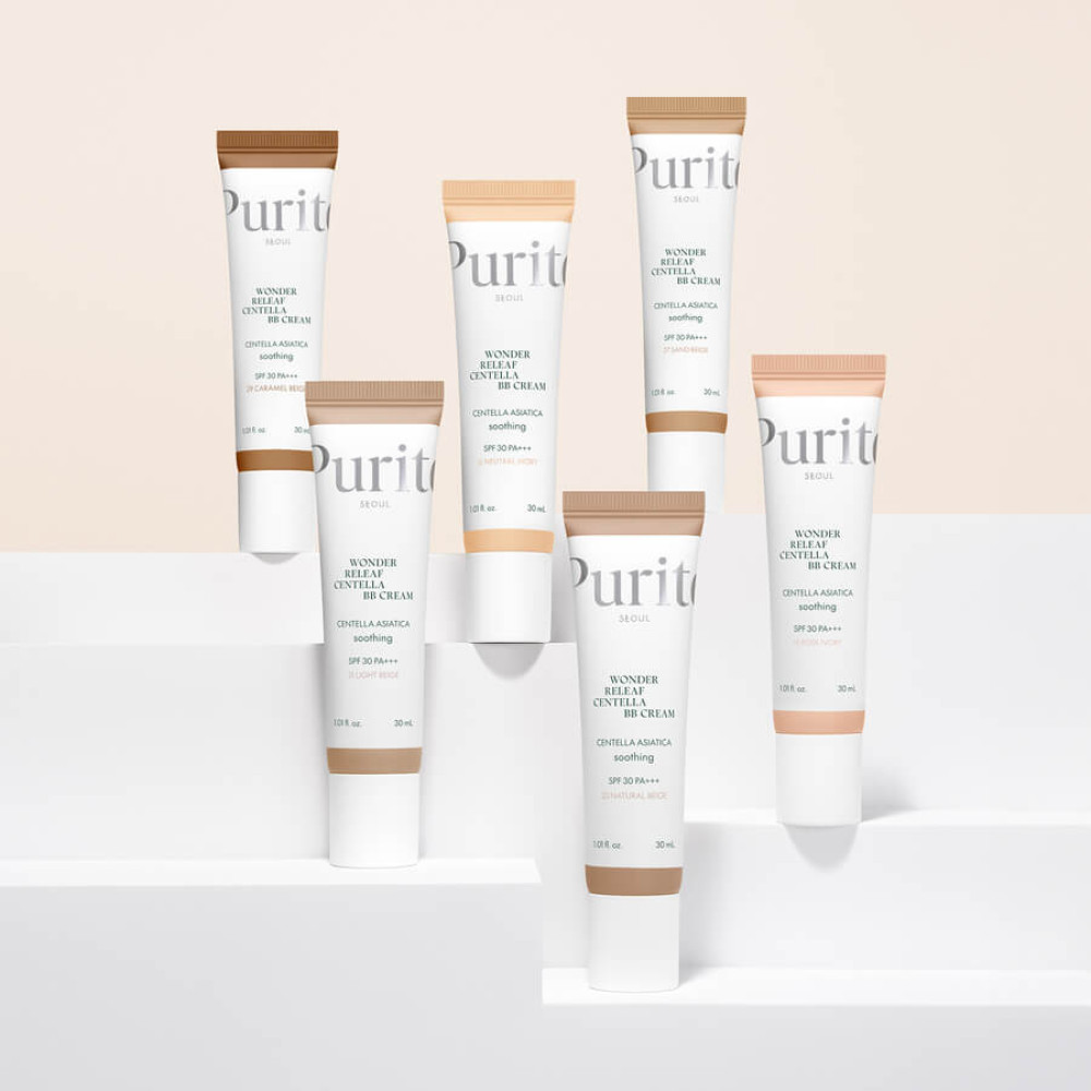 ВВ крем с экстрактом центеллы - Purito Seoul Wonder Releaf Centella BB Cream (№21 Light Beige) фото 2