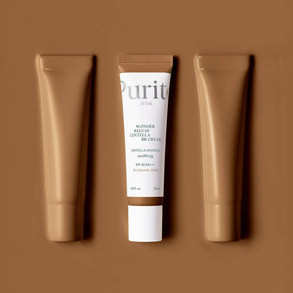 ВВ крем с экстрактом центеллы - Purito Seoul Wonder Releaf Centella BB Cream (№29 Caramel Beige) фото 2