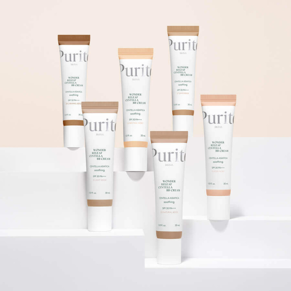 ВВ крем с экстрактом центеллы - Purito Seoul Wonder Releaf Centella BB Cream (№29 Caramel Beige) фото 3