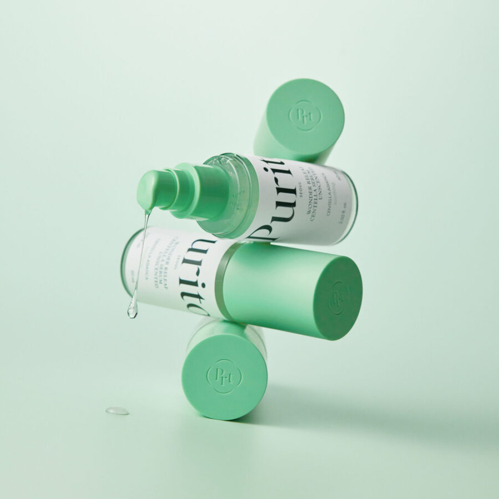 Заспокійлива сироватка з центеллою без ефірних олій - Purito Seoul Wonder Releaf Centella Serum Unscented фото 4