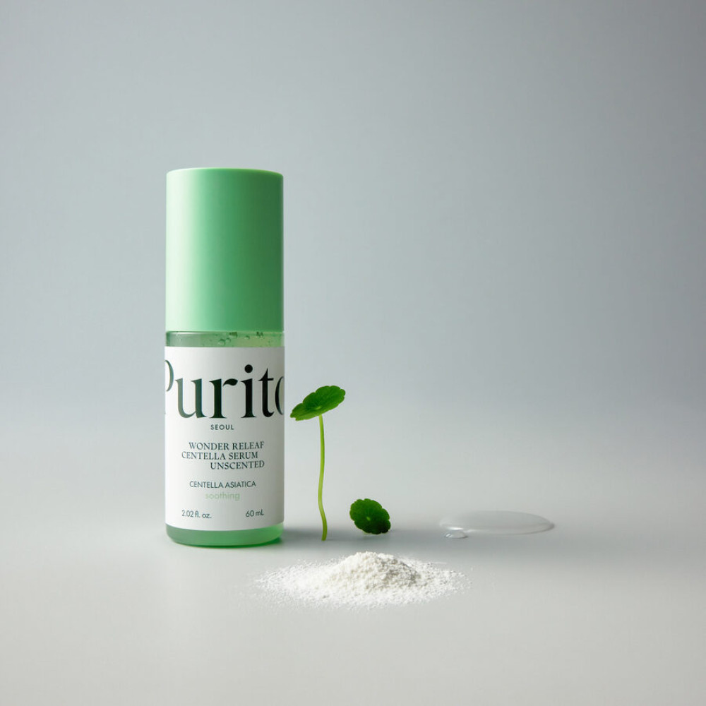 Заспокійлива сироватка з центеллою без ефірних олій - Purito Seoul Wonder Releaf Centella Serum Unscented фото 2