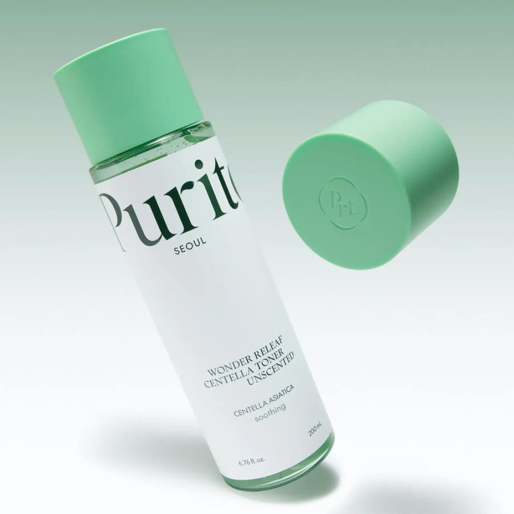Успокаивающий тонер с центеллой без эфирных масел - Purito Seoul Wonder Releaf Centella Toner Unscented фото 3