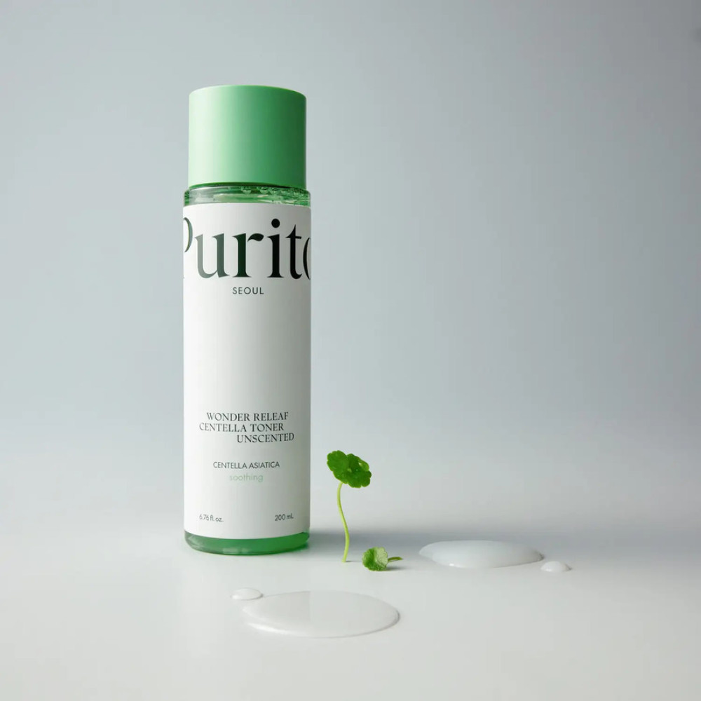 Успокаивающий тонер с центеллой без эфирных масел - Purito Seoul Wonder Releaf Centella Toner Unscented фото 2