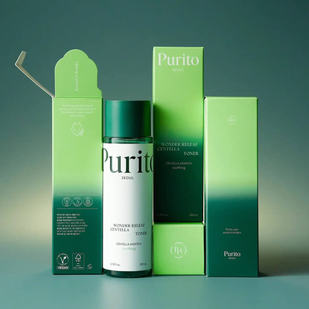 Заспокійливий тонер з центеллою - Purito Seoul Wonder Releaf Centella Toner фото 2