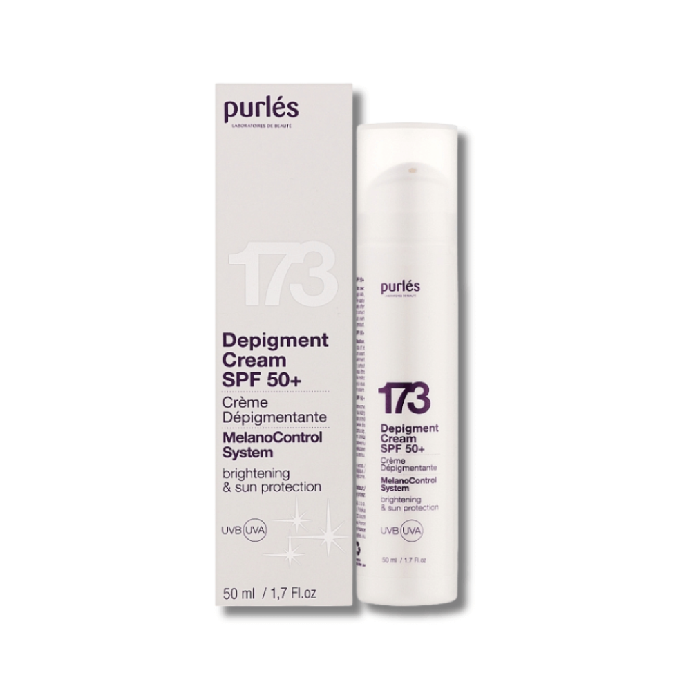 Депигментирующий крем - Purles 173 Depigment Cream SPF50 + фото
