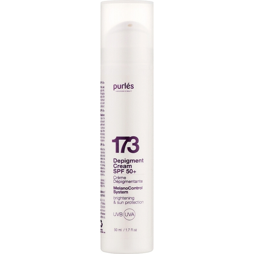 Депигментирующий крем - Purles 173 Depigment Cream SPF50 + фото 2