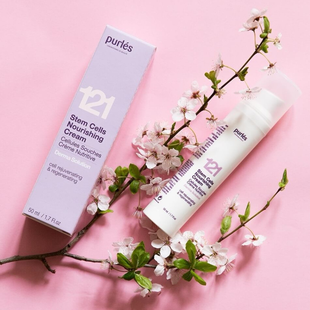 Крем с растительными стволовыми клетками - Purles 121 Stem Cells Nourishing Cream   фото 2