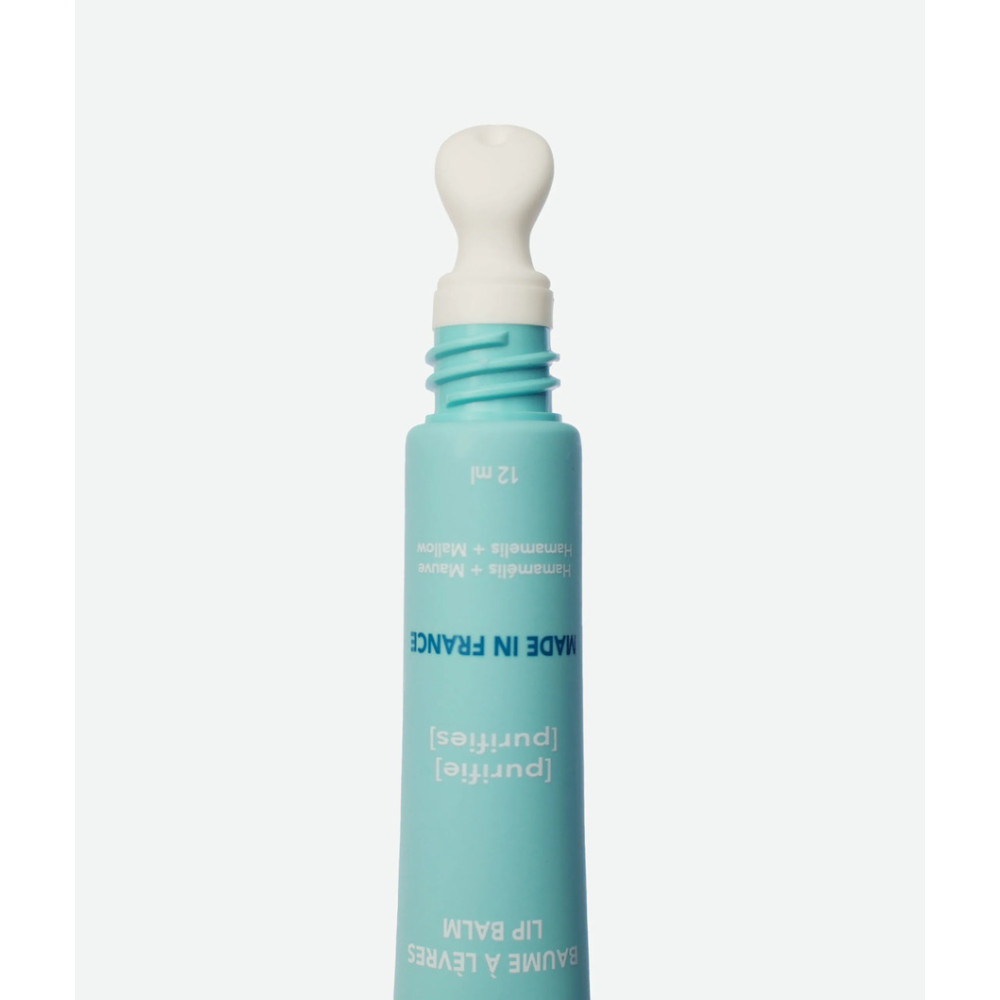 Бальзам для губ с гамамелисом и экстрактом мальвы - Rare Paris Carbone Glacé Purifying Lip Balm фото 2