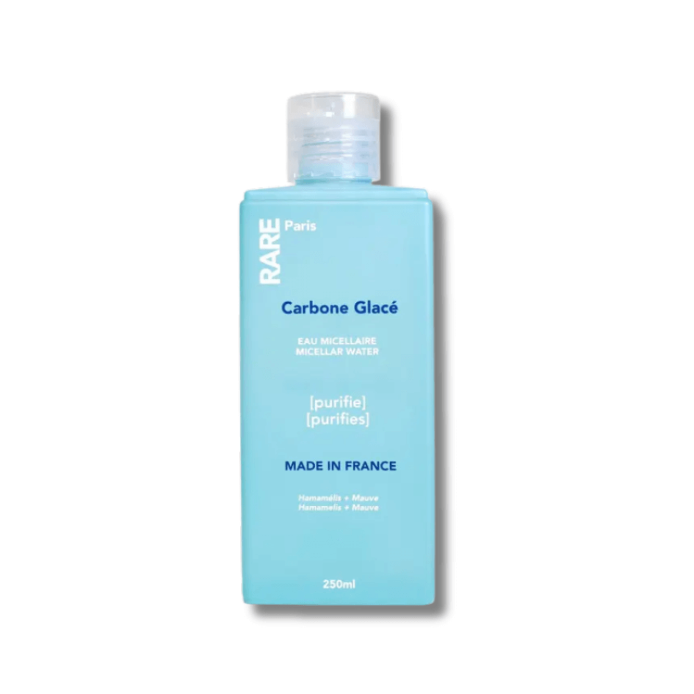 Міцелярна вода з гамамелісом та екстрактом мальви - Rare Paris Carbone Glacé Purifying Micellar Water  фото