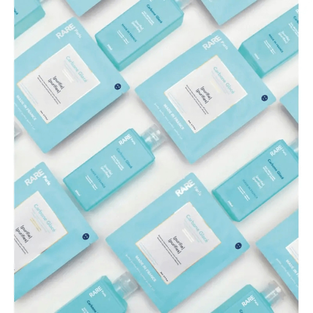 Міцелярна вода з гамамелісом та екстрактом мальви - Rare Paris Carbone Glacé Purifying Micellar Water  фото 3