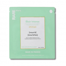 Питательная маска для лица с гиалуроновой кислотой и скваланом - Rare Paris Elixir Intence Ecological Cellulose Facial Mask 