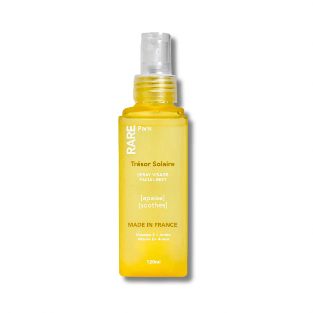 Успокаивающий мист для лица с витамином Е и экстрактом арники - Rare Paris Trésor Solaire Soothing Facial Mist фото