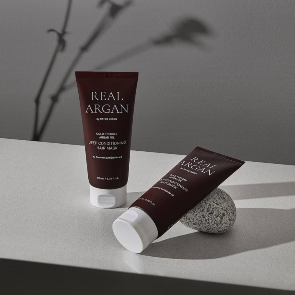 Глибоко кондиціонуюча маска з аргановою олією - Rated Green Real Argan Deep Conditioning Hair Mask  фото 2
