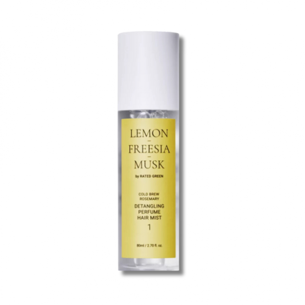 Парфумований міст для волосся - Rated Green Detangling Perfume Hair Mist Lemon-Freesia-Musk фото