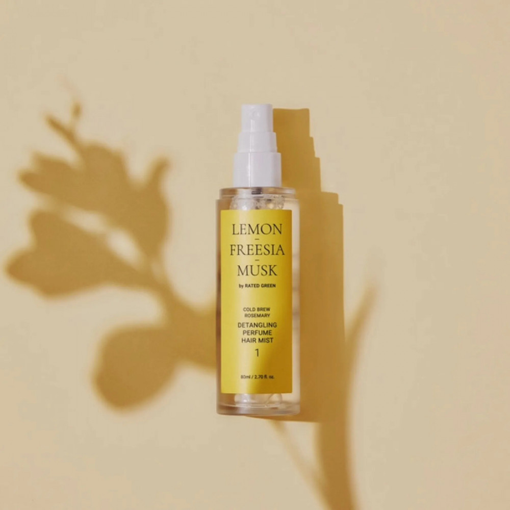 Парфумований міст для волосся - Rated Green Detangling Perfume Hair Mist Lemon-Freesia-Musk фото 4