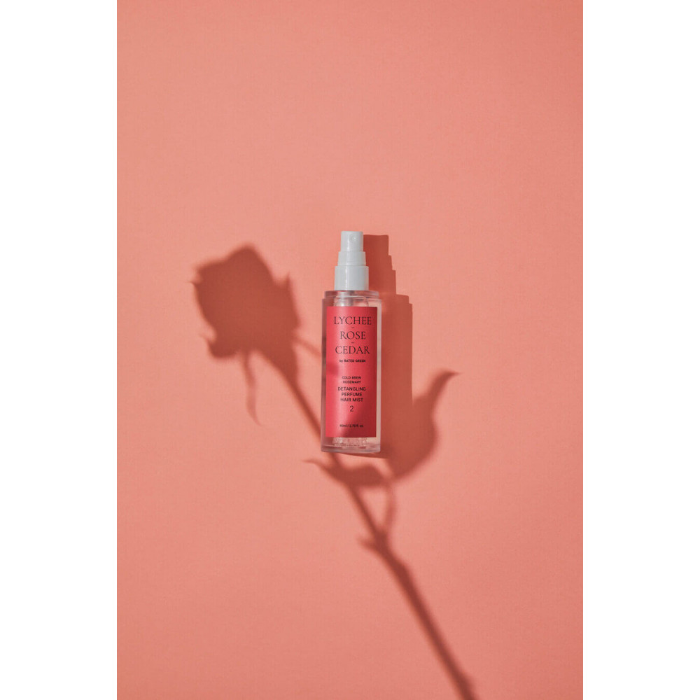 Парфумований міст для волосся - Rated Green Detangling Perfume Hair Mist Lychee-Rose-Cedar фото 4