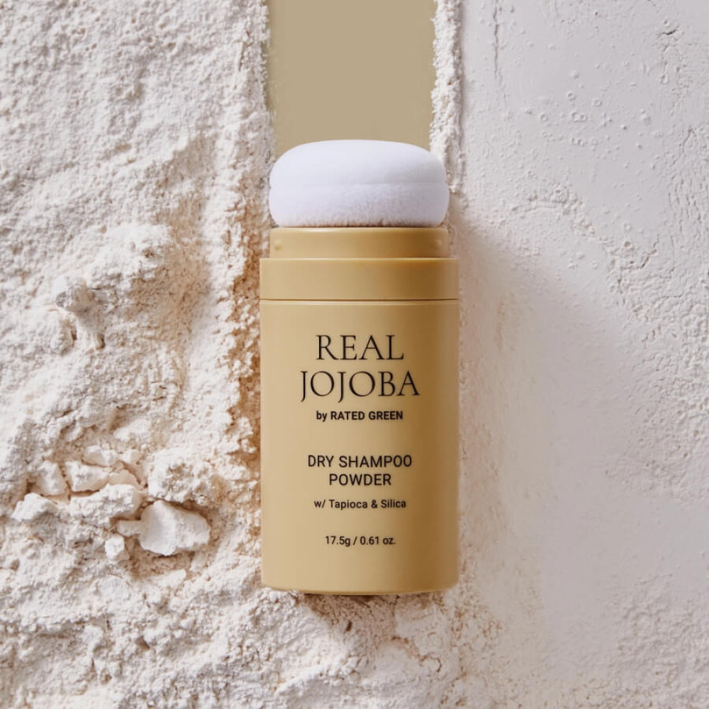 Сухой шампунь-порошок - Rated Green Real Jojoba Dry Shampoo Powder фото 2