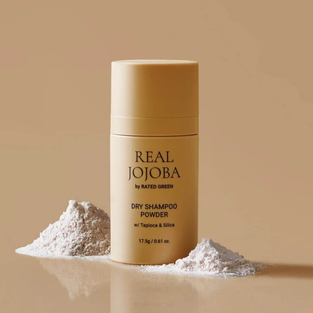 Сухой шампунь-порошок - Rated Green Real Jojoba Dry Shampoo Powder фото 4