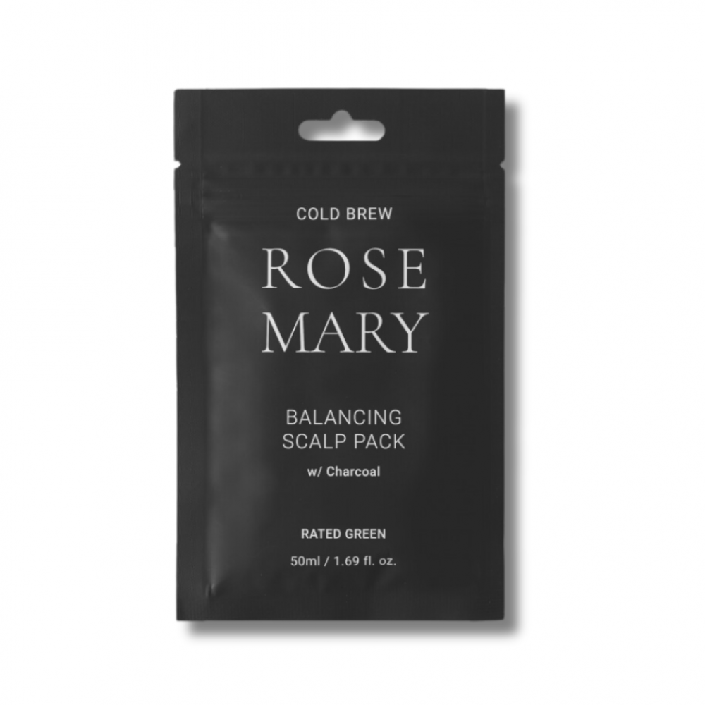 Відновлююча маска для шкіри голови та волосся з соком розмарину - Rated Green Cold Brew Rosemary Balancing Scalp Pack фото
