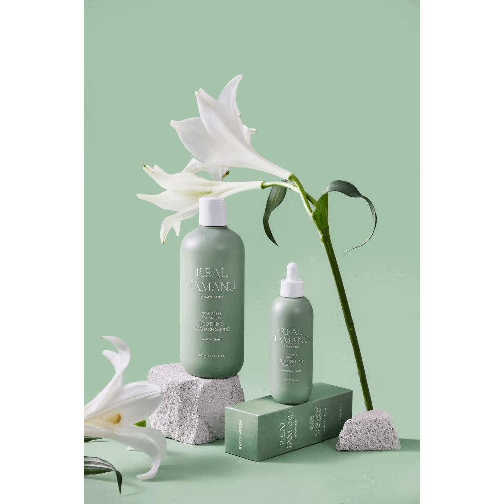 Заспокійлива сироватка для шкіри голови - Rated Green Real Tamanu Soothing Scalp Tonic Serum фото 2