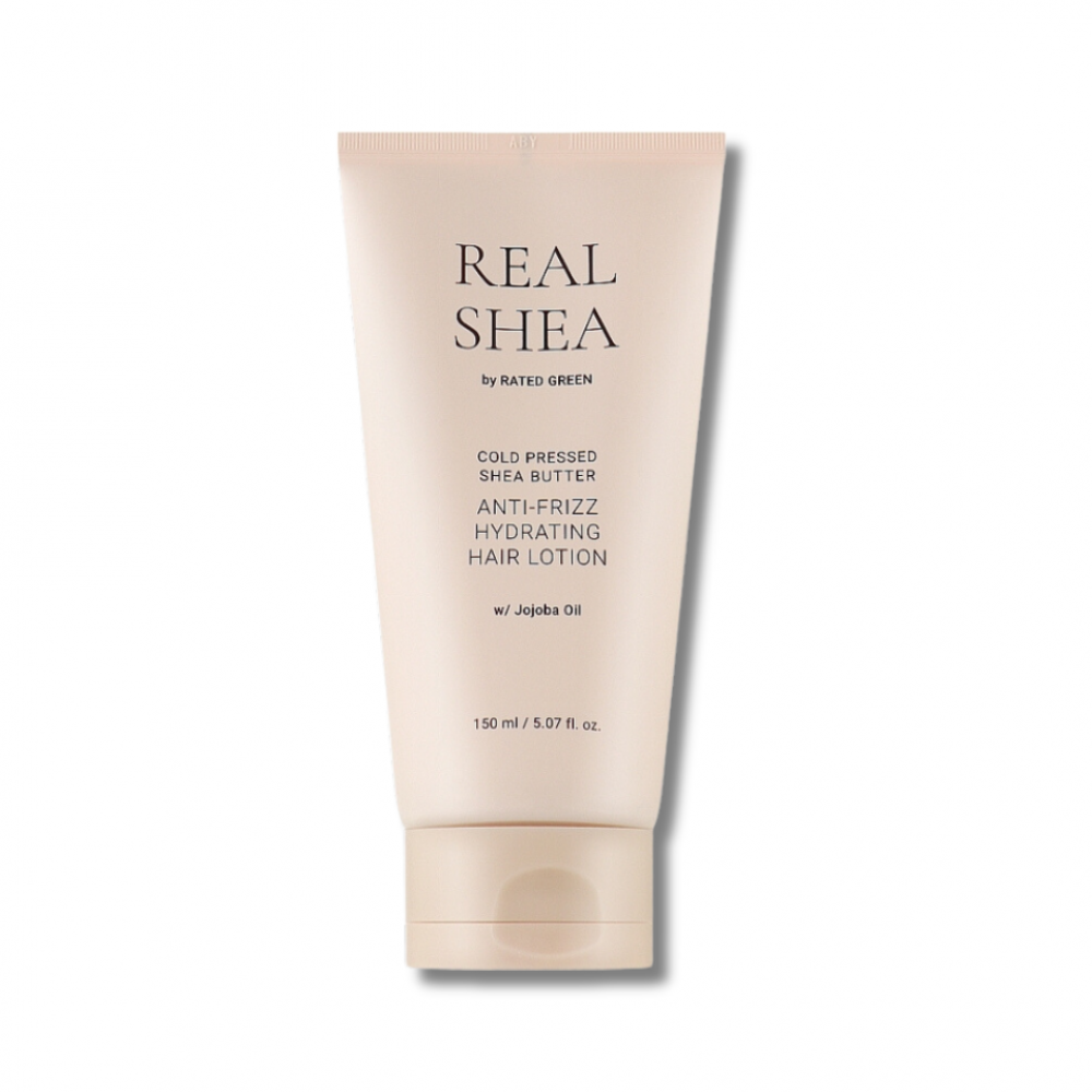 Увлажняющий лосьон для волос с маслом ши - Rated Green Real Shea Cold Pressed Shea Butter Anti-Frizz фото