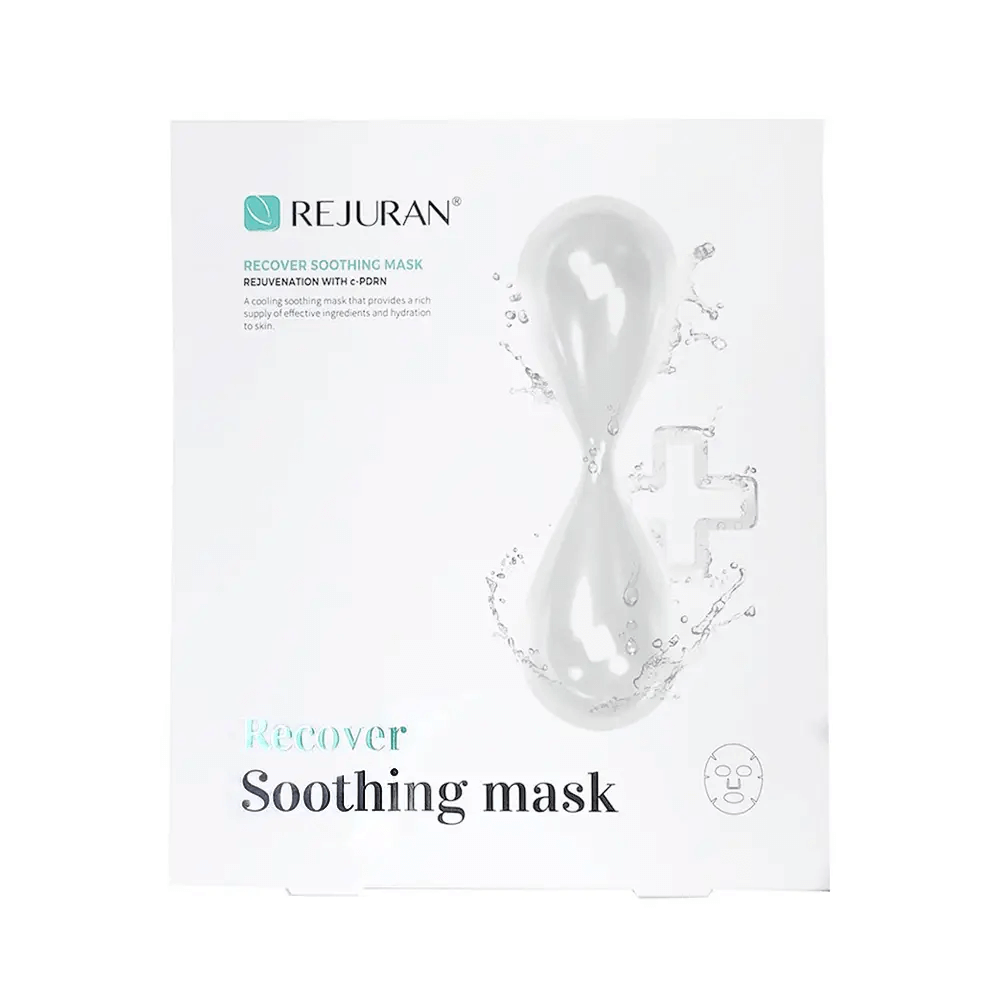 Успокаивающая маска для восстановления кожи - Rejuran Recover Soothing Mask  фото 5