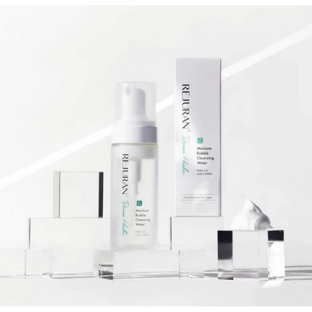 Увлажняющая пена для умывания - Rejuran Moisture Bubble Cleansing Water  фото 3