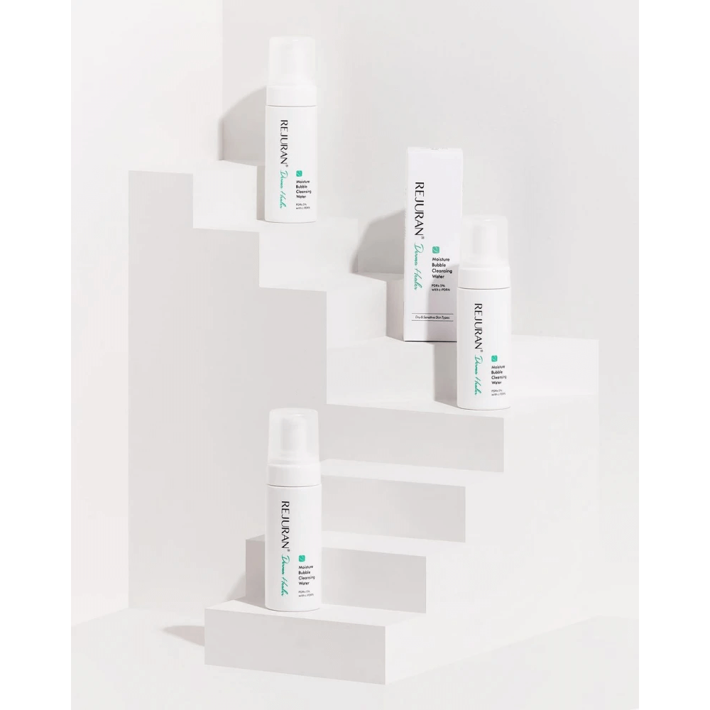 Увлажняющая пена для умывания - Rejuran Moisture Bubble Cleansing Water  фото 4