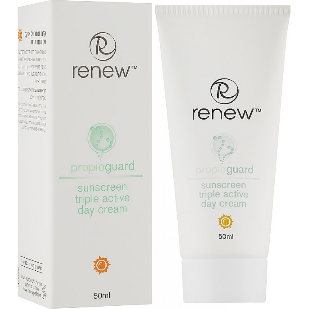 Денний зволожуючий крем потрійної дії для проблемної шкіри - Renew Propioguard Triple Active Day Cream фото