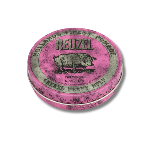 Воск для укладки волос - Reuzel Pink Grease Heavy Hold Pomade  фото
