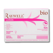 Ампулы против выпадения волос для женщин - Raywell Bio Tea 