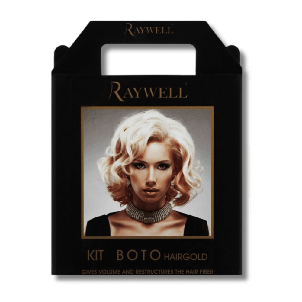 Мини набор для наполнения и увлажнения - Raywell Boto Hair Gold 24K фото