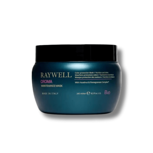 Маска для захисту кольору фарбованого волосся - Raywell BIO Croma Mask фото