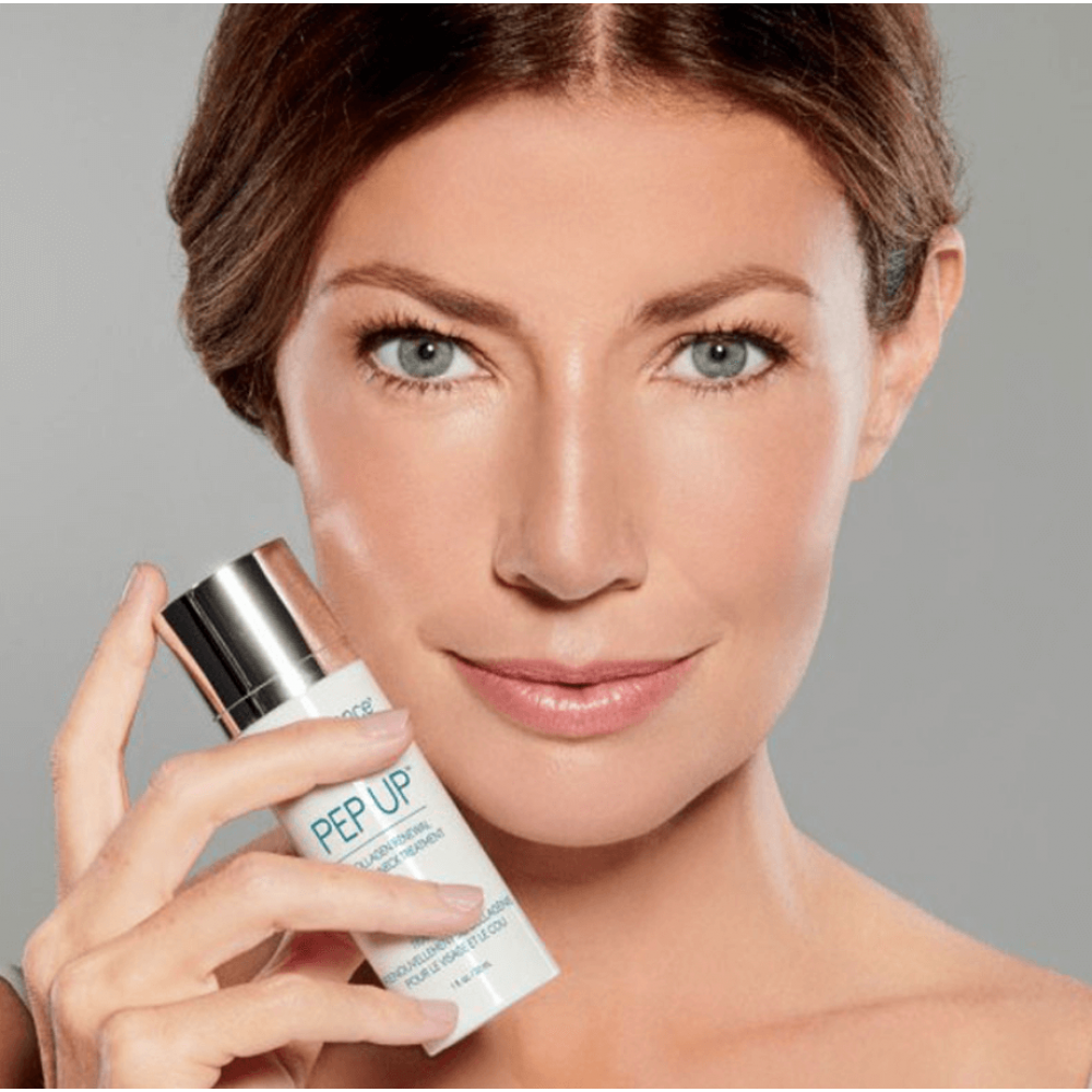  Крем для обличчя і шиї, що стимулює вироблення колагену - Colorescience Pep Up фото 4