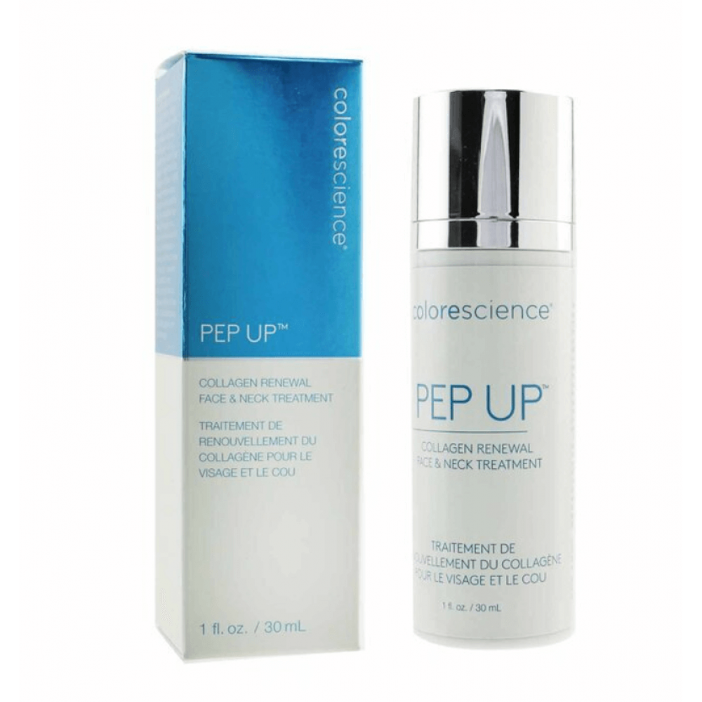  Крем для обличчя і шиї, що стимулює вироблення колагену - Colorescience Pep Up фото 2