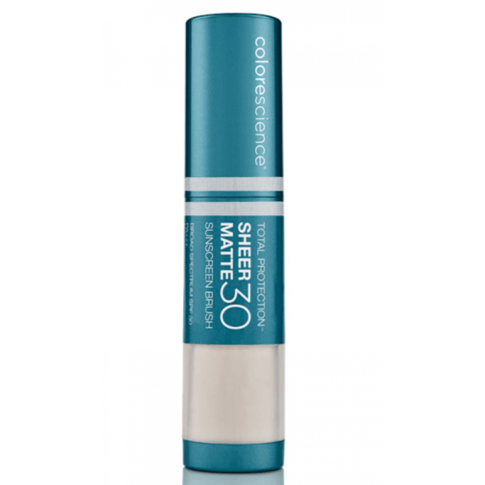 Солнцезащитная матирующая пудра с кистью SPF 30 - Colorescience Sunforgettable® Total Protection™ Sheer Matte SPF 30 фото 3