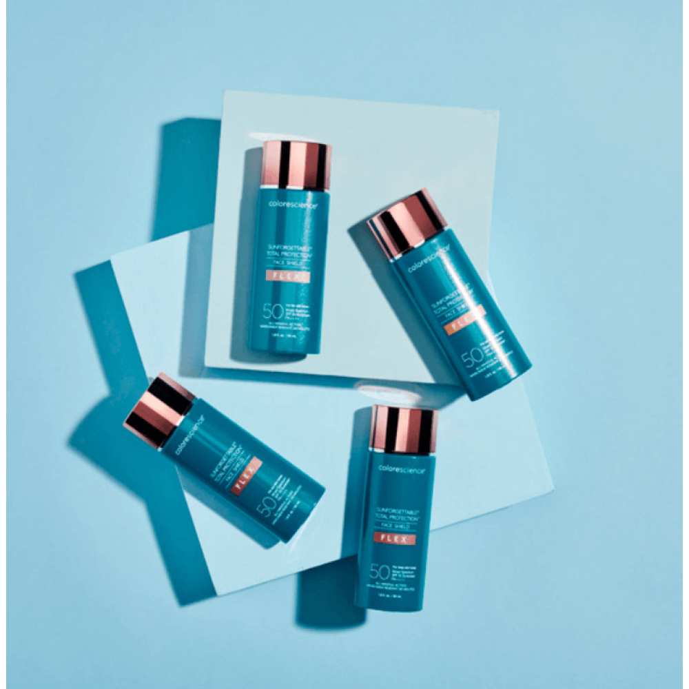 Сонцезахисний крем для обличчя з адаптивними пігментами - Colorescience Sunforgettable® Total Protection ™ Face Shield Flex фото 3