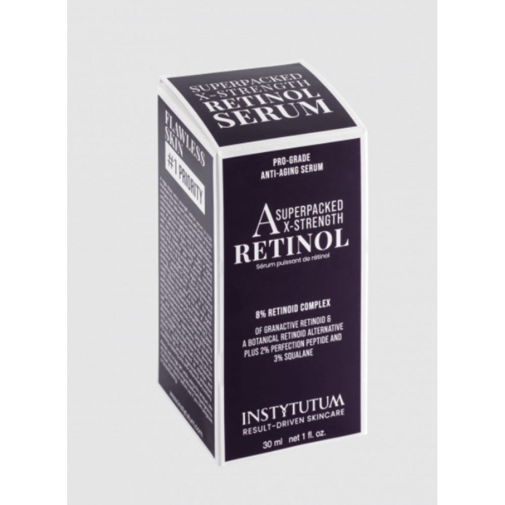Концентрована сироватка з ретинолом проти старіння шкіри - Instytutum Anti-Aging X-Strength Retinol Serum  фото 5