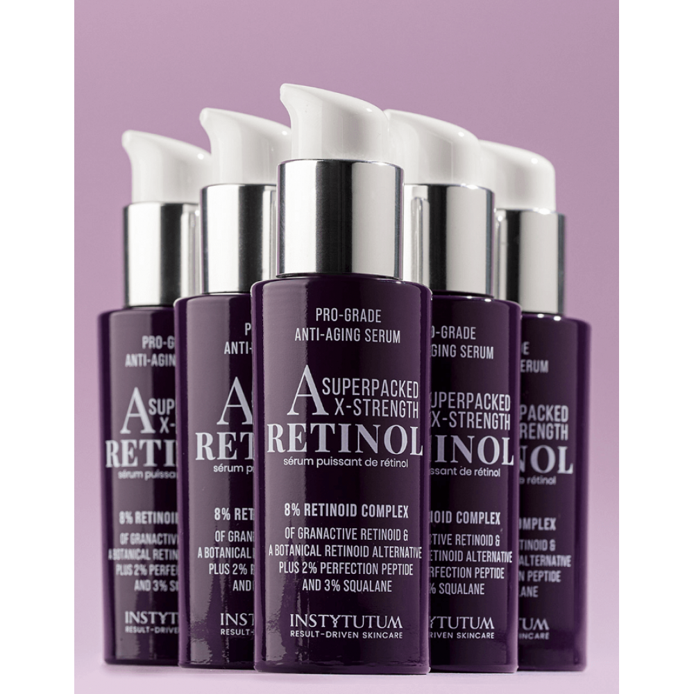 Концентрована сироватка з ретинолом проти старіння шкіри - Instytutum Anti-Aging X-Strength Retinol Serum  фото 4