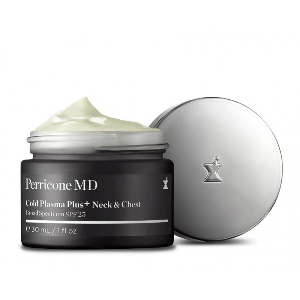 Антивіковий крем-сироватка для шиї та грудей з широким спектром SPF 25 - Perricone MD Cold Plasma + Neck & Chest фото 4