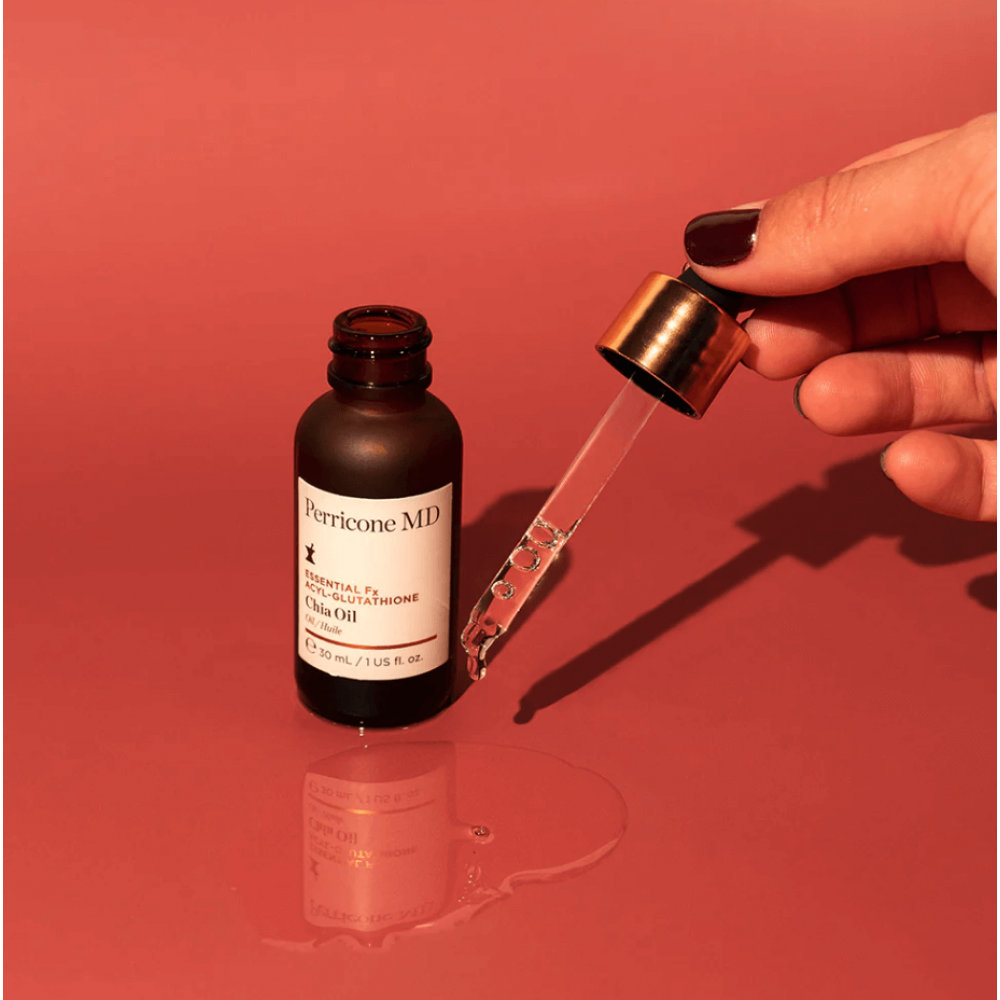 Питательное масло для лица с экстрактом чиа и ацилглутатионом - Perricone MD Essential Fx Chia Facial Oil фото 5