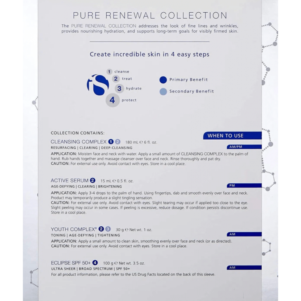Набор интенсивного омоложения кожи - iS Clinical Pure Renewal Collection фото 3